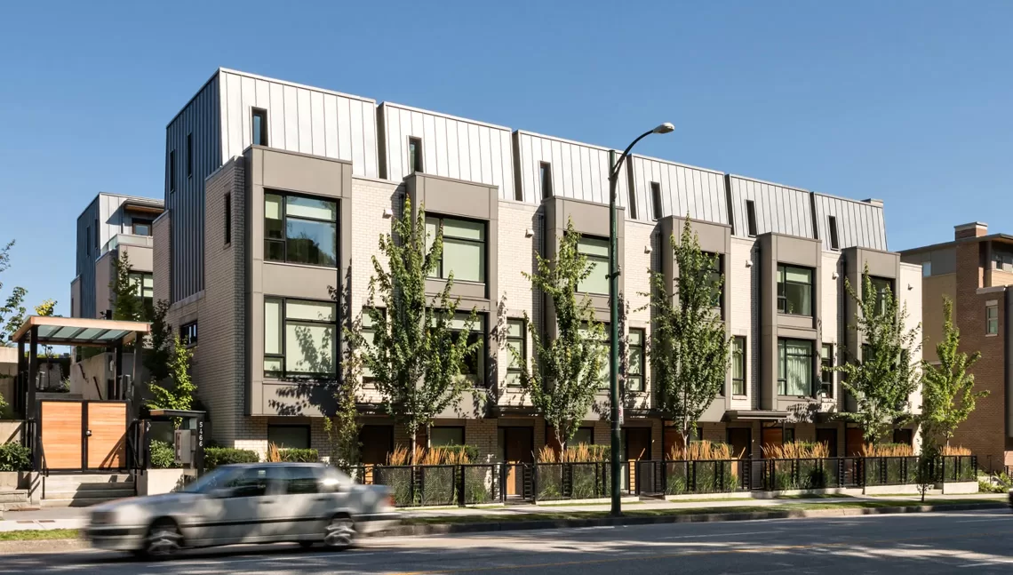 Aston townhomes by Listraor, Vancouver West Side