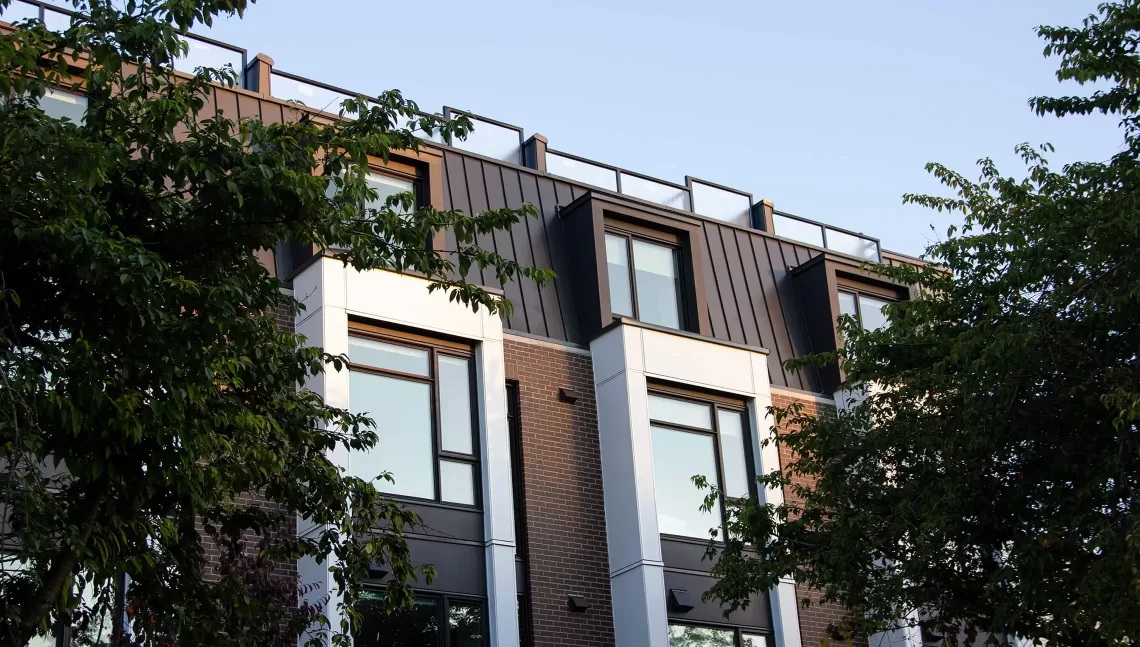 Perron townhome project by Listraor, Vancouver West Side